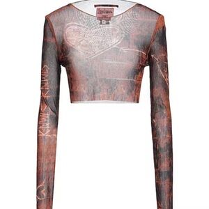 Jean Paul Gaultier X Knwls mesh long sleeve